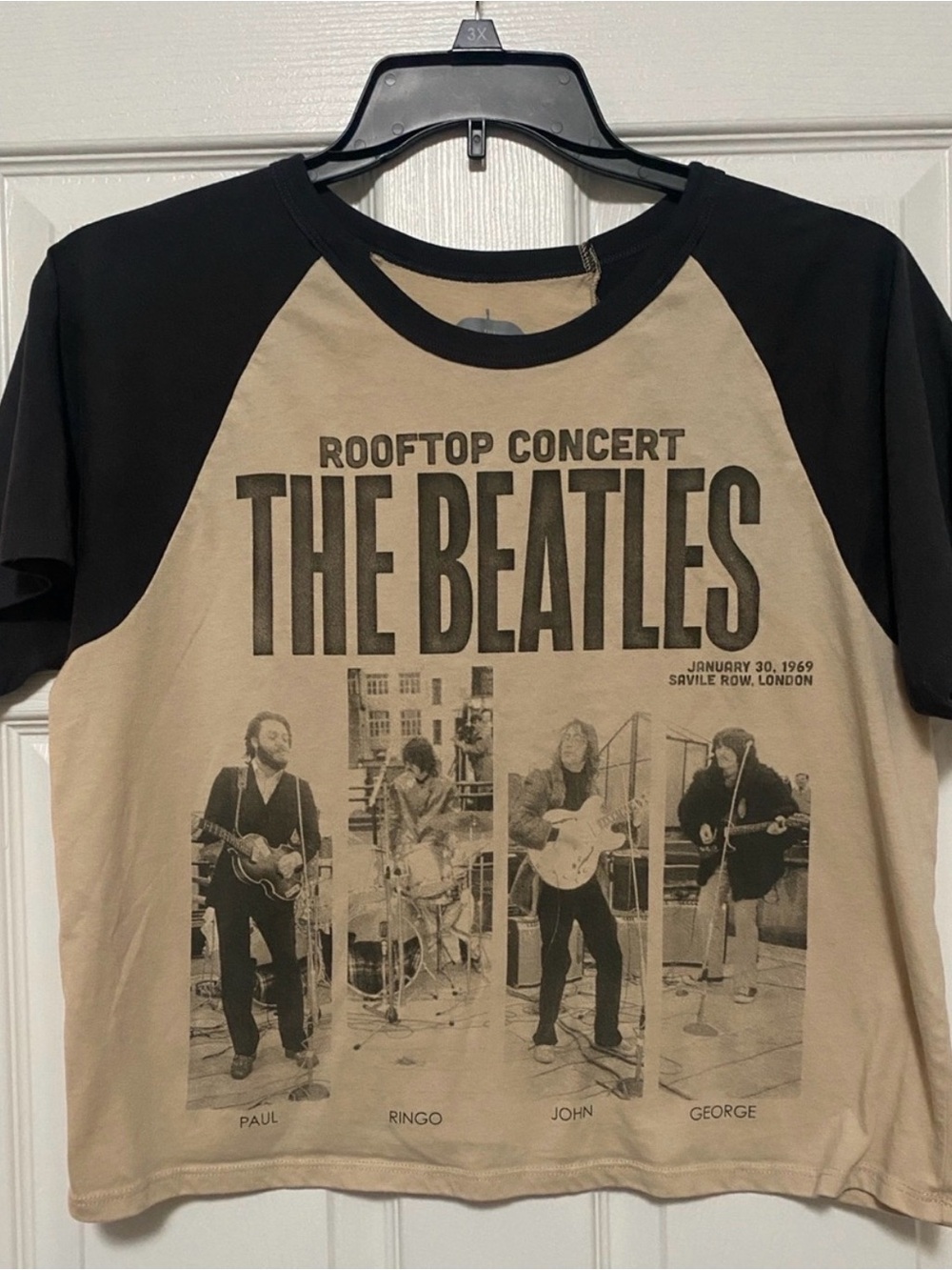 Woman’s The Beatles T-shirt Relisting